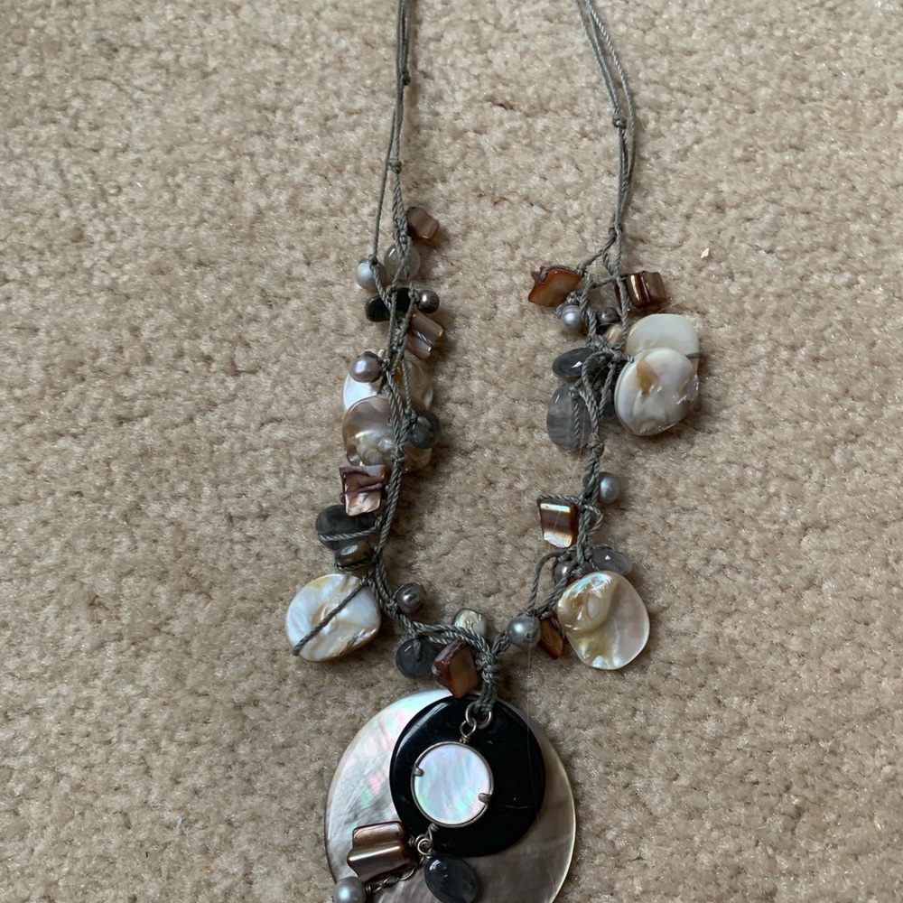 Silpada Mother of Pearl Boardwalk necklace